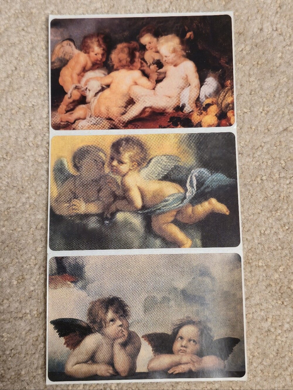 Vintage Victorian trading company Sticker Sheet Briar Rose